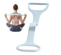 Flexible Stretch Band, Portable Figure Eight, Silicone Fitness Tool, Arm Shoulder Training Accessory, Home Gym Workout Resistance Aid, Exercise Equipment for Yoga, Back, Neck, 48x10.5cm