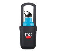 Flexible Stroller Cup Holder, Silicone Bottle Mount, Secure Beverage Grip Design, Outdoor Travel Drink Stand, Bike Walker Accessory Support, Camping Picnic Hydration Storage Usage