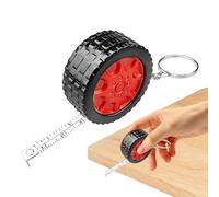 Flexible Tape Measure, 1 Meter Portable Small Ruler, Durable Flat Measuring Material, Accurate Tool for Body and Tailor, Fabric Ruler for Workshop and Garage Home Office Fishing