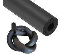 Flexible Tuyaux De Mousse Antigel Diamètre Intérieur 6/13/19/25/32/43/60/89/110mm Longueur 2 m Noir Manchon Isolation Tuyau De Mousse De Climatiseur, Tuyau Chauffage, Trampoline(76mmx30mmx2m)