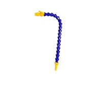 Flexible Water Oil Coolant Pipe Hose, Tuyau de refroidissement 1/4-1/2 pouce filetage mâle 30-60 cm for tour CNC machine eau huile liquide de refroidissement(Flat-300mm,3/8")