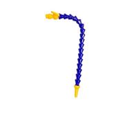 Flexible Water Oil Coolant Pipe Hose, Tuyau de refroidissement en plastique, filetage mâle, tailles multiples 30-60 cm, for machine CNC(Round-500mm,3/8")
