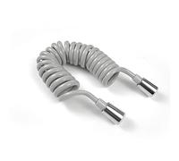 Flexibles de douche, Pulvérisateur de Bidet toilettes, plomberie, ligne téléphonique, tuyau G1/2, remplacement salle bain(Grey 3 Meters)