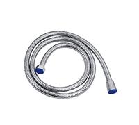 Flexibles de douche, Tuyau d'eau douce générale en acier inoxydable, tuyau de douche antidéflagrant, accessoires salle bain(Sliver 2m)