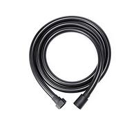 Flexibles de douche, Tuyaux en PVC argenté et noir, adaptés aux buses de baignoire à main(Black)