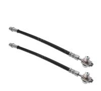 Flexibles de frein 1/2 pièces 8E0611707A 8E0611707D Tuyau de frein hydraulique pour essieu avant ou arrière, adapté pour Audi A4 00-08, adapté pour Seat Exeo 09-14(Rear 2pcs)