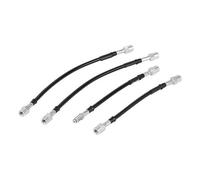 Kit 4 Flexibles de frein aviation GOODRIDGE pour BMW E21 sauf 323i