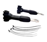 Flexibles de frein Kit de séparateur de support de flexible de frein d'ancrage de conduite de frein avant A10E-1101255 pour Jeep Wrangler JK JL 2007-2023 2 4 portes (B