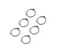 Flexibles pour moto Câble D'accélérateur De Frein Pour Accessoires De Scooter De Moto Câble De Ligne D'embrayage En Métal Universel De 1,8 M De Longueur Câble de frein Dia(6Pcs Brake)