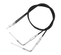 Flexibles pour moto Ligne D'embrayage Frein Pour Iron XL 883 1200 Ligne D'accélérateur Allongée Et Fil Câble D'embrayage Pour Dyna Pour Softail Pour Fat Boy Pour Heritage Câble de frein Dia(Throttle 1