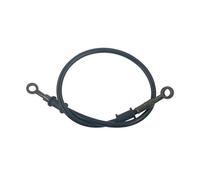 Flexibles pour moto Tuyau D'embrayage À Gaz En Acier Tressé, Installation Facile Utilisé Pour ATV Pit Dirt Bike 60/90/120cm Tuyau D'huile De Moto Ligne De Frein Câble de frein Dia(Zwart,1200mm)