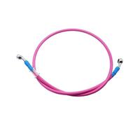 Flexibles pour moto Tuyau D'huile De Frein De Moto 100 Cm 220 Cm Tuyau De Conduite Hydraulique Renforcé En Acier Inoxydable Tressé Pour VTT Dirt Pit Bike Câble de frein Dia(B,100cm)