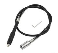 Flexibsle Rallonge d'arbre pour outils rotatifs, adaptateur de graveur électrique avec mandrin de 0,3 à 3,5 mm, kit de fixation Rubsbser Core 108 cm pour meulage et polissage (C)