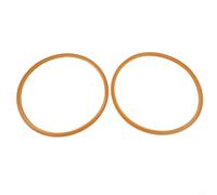 FlexiBsle RuBsle Lot de 2 à 5 joints en silicone transparent pour autocuiseurs domestiques de 18 à 32 cm en alliage d'aluminium