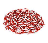 FlexiLink Chaîne en plastique Couleurs vives accrocheuses 5,1 cm de diamètre 15,2 m de long pour barrières de sécurité, gestion de foule, sécurité événementielle, décoration, lignes de file d'attente