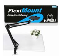 FlexiMount Support universel pour tablette Smartphone Support de microphone pour téléphone portable 360