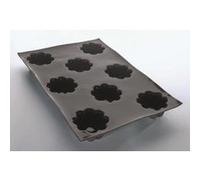 Flexipan Bavarois professionnels 400 x 300 mm, à 8 Empreintes L 78 x lg 58 x H 40 mm (5 côtés) G