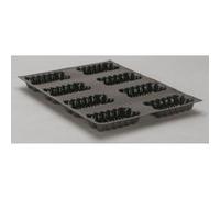 Flexipan Cakes cannelés professionnels 400 x 300 mm, à 8 Empreintes L 110 x lg 60 x H 25 mm G