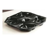 Flexipan Coeurs entrelacés professionnels 600 x 400 mm, à 8 Empreintes L 120 x lg 113 x H 35 mm G