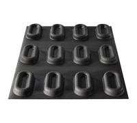 FLEXIPAN Patisserie Moule Barquette 12 Créations, Portions Individuelles - Mini Quiche, Gateau, Financier - Cuisson Homogène - Silicone, Antiadhésif - Démoulage Facile - Accessoire Four, Cuisine