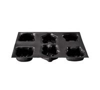Moule 6 animaux - FLEXIPAN - Origine - En silicone - 29.5x19.5cm