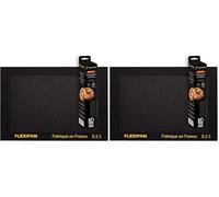 Flexipan Toile de Cuisson Multi-Usages 42 x 29,5 cm - Cookies, Pizzas, Croissants ou Frites - Antiadhésive, Reutilisable - Remplace Papier Sulfurisé - Tapis Cuisine Polyvalente, Cuisson Maîtrisée