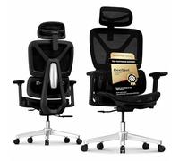FLEXISPOT ErgoX Chaise de Bureau Ergonomique avec Soutien Lombaire