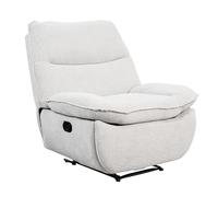 FLEXISPOT Fauteuil Relax XC6-Lite, Dossier Relevable, Siège Inclinable pour Le Salon, Chaise TV avec Dossier Réglable, Chaise Longue pour La Chambre, Gris