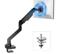 FlexiSpot Support Écran Moniteur pour 17-49″,Bras Moniteur, Inclinaison, Pivot et Rotation 360°,VESA 75/100mm, Charge 2-20KG, Gaming