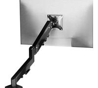 FlexiSpot Support Écran PC 17-32″ - Bras Moniteur VESA 75/100 mm, Fixation à Pince, Réglable en Hauteur, Inclinaison, Pivot & Rotation 360°, Charge Max 9 kg