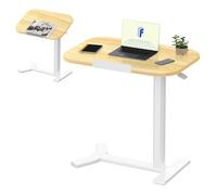 FLEXISPOT Table Ordinateur Portable H5 - Bureau Réglable en Hauteur avec Plateau Inclinable, Table de Lit Mobile pour Canapé, Lecture ou Travail (Érable)