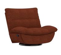 FLEXISPOT XC6 Lotus Fauteuil de Relaxation avec Bascule, Fauteuil pivotant 360° avec Capacité de Charge de 160Kg, Fauteuil TV avec Dossier inclinable, Repose-Pied et Pochette, Orange Marron