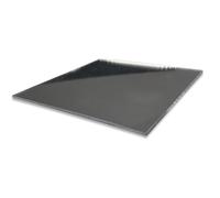 FLEXISTYLE Miroir en acrylique découpé sur mesure - Personnalisable - Pour chambre d'enfant - Épaisseur : 3 mm - 6 couleurs - Argenté