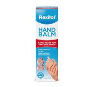 Flexitol Baume pour les mains Crème hydratante pour soulager rapidement les peaux très sèches ou gercées. Également pour la sécheresse liée à l'eczéma, le psoriasis, la dermatite, la xérose, l’isthyose, le lavage à la main.