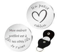 FlexiTonic Cadeau Couple Cadeau Saint Valentin Un Petit Câlin Porte-Bonheur Cadeaux St Valentin Femme Pour Son Copain Mmoureux Cadeaux Copain Anniversaire Pour Ma Femme