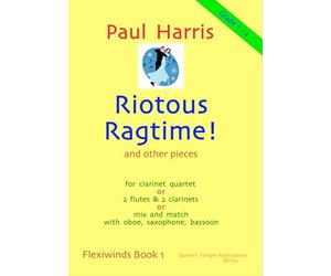Flexiwinds Book 1: Riotous Ragtime (Wind Ensemble)