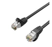 Flexline Câble patch RJ45 Cat 7 S/FTP PUR, noir, 1,5 m