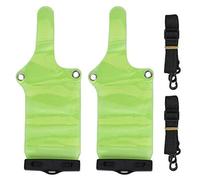 flexman 2 Pièces Sac Étanche à la Pluie pour Radio Bidirectionnelle Portable, Étui Universel pour Radio VHF 13,7 X 4,9 X 0,8 avec Lanière pour UV5R UV82 BF ~ 888S