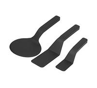 FLEXMAN 3Pcs Spatule Turner Set, Multi Purpose Nylon Scraper avec Bords Biselés Ustensiles de Cuisine, Spatule Pizza pour Omelettes, Crêpes, Muffins, Pains