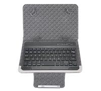 flexman BT Clavier, Ensemble de Clavier Tactile Multifonctionnel Étui de Support de Clavier Universel pour Tablette PC de 7 Pouces, Étui de Protect pour Clavier BT Amovible (Clavier Noir de 7 Pouces)