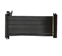 flexman Câble Élévateur Double Inversé Ultra PCIE4.0 X16 de 200 mm, Câble d'Extension Flexible et Pliable pour Carte Graphique, Support Vertical Blindé Haute Vitesse pour Les Jeux