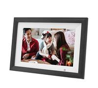 FLEXMAN Cadre Photo Numérique, Album Électronique sans Fil 10,1 Pouces avec Écran Tactile, Haut Parleur Intégré, Mémoire 16 Go, Multilingue, Cadre Numérique de Partage de Photos