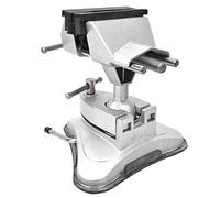 FLEXMAN Étau d'Établi Universel, Pince de Table de 3,5 Pouces, Base Pivotante à 360°, Base à Ventouse à Pression en Alliage d'Aluminium pour Projets Bricolage, Travail du Bois