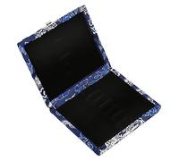flexman Étui à Anches de Hautbois, 90 X 80 X 20 mm, Étui de Protection Léger en Bois pour Anches de Basson avec Trous Respirants, Boîte de Protection pour Support de Rangement pour (Bleu)