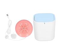 flexman Machine à Laver Portable, 3,8 L, Grande Capacité, Corps à 3 Couches, Plaque de Couverture Supérieure Entièrement Recouverte, Machine à Laver les Sous Vêtements avec Turbines ABS pour la Maison