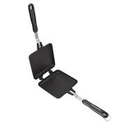FLEXMAN Machine À Sandwich, Poêle À Sandwich Amovible À Fond Plat Antiadhésif Double Face En Alliage D'Aluminium, Presse À Sandwich Grillée Pour Les Fêtes Intérieures Et Extérieure