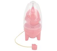 FLEXMAN Machine à Œufs Dorés Multifonctions avec Corde de Traction, Fouet en Silicone de Qualité Alimentaire, Machine à Œufs Dorés Alimentée à la Main pour la Cuisine, la Maison (Rose)