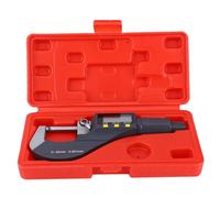 FLEXMAN Micromètre Numérique, Ensemble de Micromètres de Graduation avec Étui, Micromètre de Précision en Alliage avec Écran LCD, Jauge à Pied Micromètre Extérieur (0-25mm)