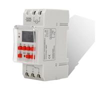 FLEXMAN Minuteur Numérique Programmable, Minuterie Hebdomadaire à Écran LCD, Minuterie Programmable AC 220 240V 30A, Panneau Minuteur Numérique, Minuterie Digitale sur Rail DIN pour Appareil