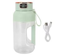 FLEXMAN Mixeur Portable, Mixeur Multifonctionnel de 1200 ml pour Smoothies, Préparateur de Smoothies, Mixeur Personnel, Mini Mixeur de Voyage pour le Bureau, la Salle de Sport (Verte)